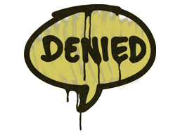 Sealed Graffiti | Denied (Tracer Yellow)