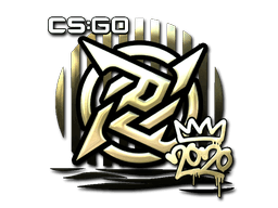 Sticker | Ninjas in Pyjamas (Gold) | 2020 RMR