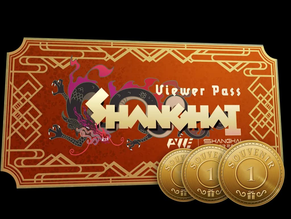 Shanghai 2024 Viewer Pass + 3 Souvenir Tokens