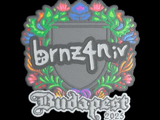 Sticker | brnz4n (Embroidered) | Budapest 2025