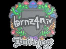 Sticker | brnz4n (Embroidered) | Budapest 2025