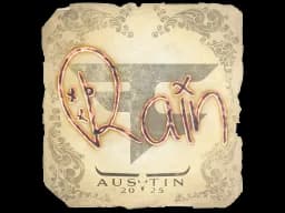 Sticker | rain | Austin 2025