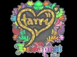 Sticker | Starry (Holo) | Budapest 2025