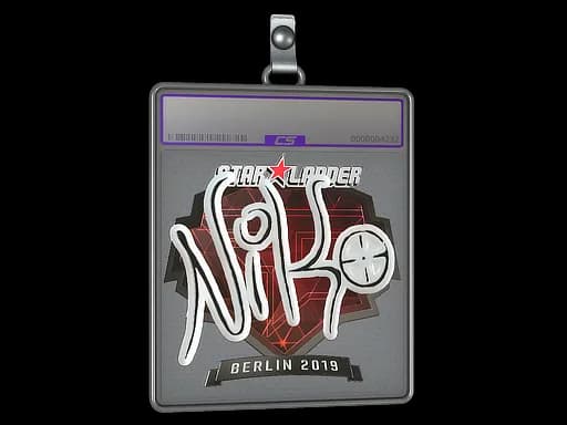 Sticker Slab | NiKo (Foil) | Berlin 2019