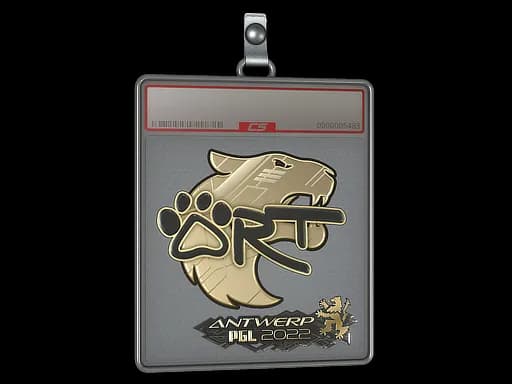 Sticker Slab | arT (Gold) | Antwerp 2022