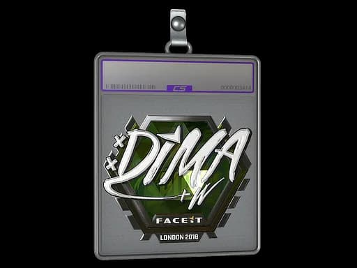 Sticker Slab | Dima (Foil) | London 2018