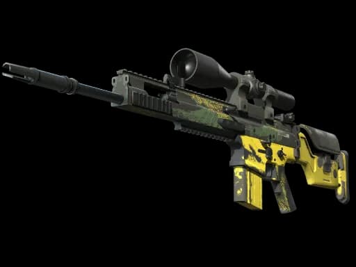 StatTrak™ SCAR-20 | Jungle Slipstream (Well-Worn)
