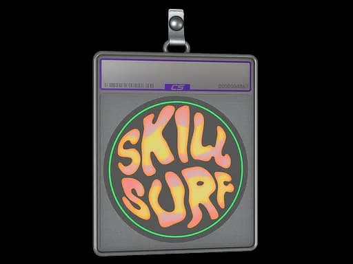 Sticker Slab | Coral Skill Surf (Holo)