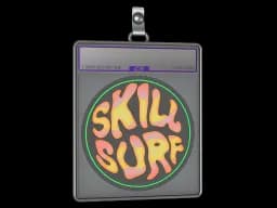 Sticker Slab | Coral Skill Surf (Holo)