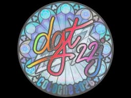 Sticker | dgt (Holo) | Cologne 2026