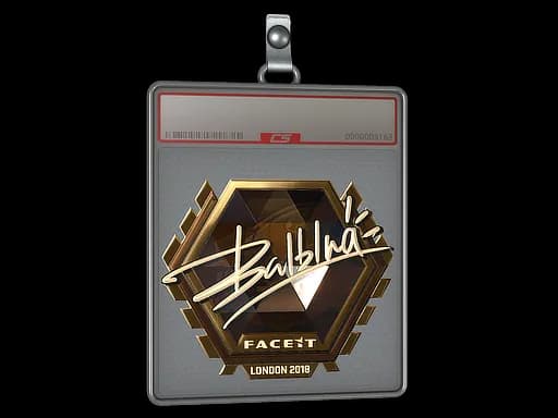 Sticker Slab | balblna (Gold) | London 2018