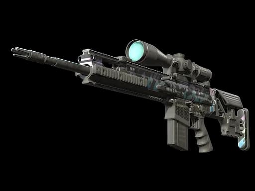 SCAR-20 | Caged (Well-Worn)
