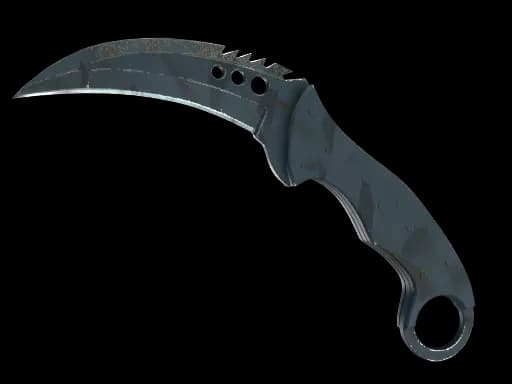 ★ StatTrak™ Talon Knife | Night Stripe (Well-Worn)