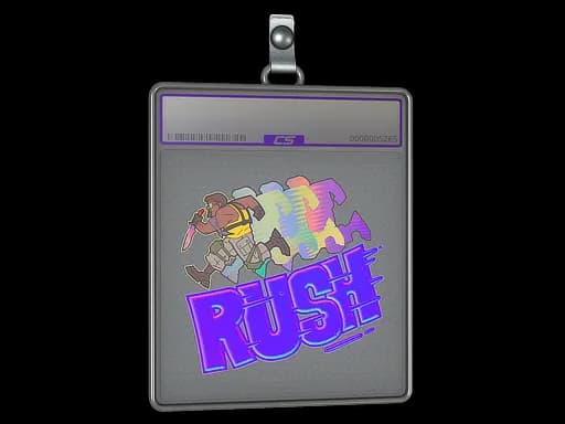 Sticker Slab | T Rush (Holo)