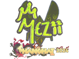 Sticker | mezii (Holo) | Shanghai 2024