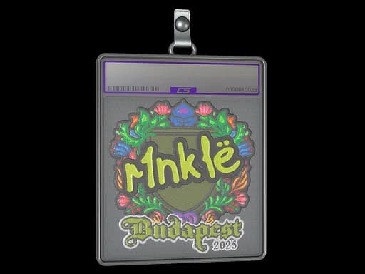 Sticker Slab | r1nkle (Embroidered) | Budapest 2025