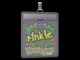 Sticker Slab | r1nkle (Embroidered) | Budapest 2025