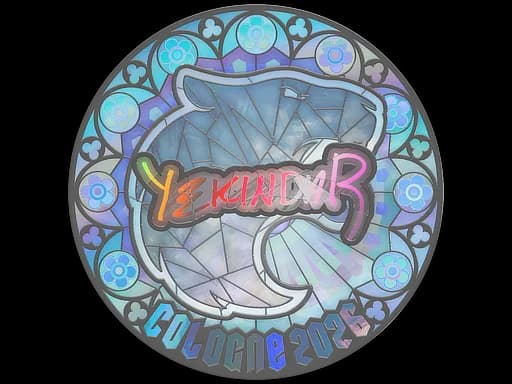 Sticker | YEKINDAR (Holo) | Cologne 2026