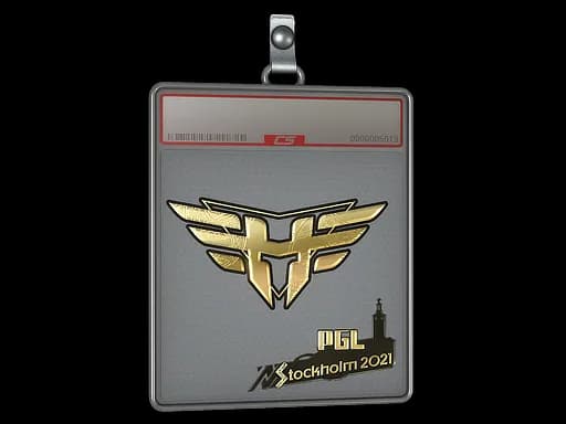 Sticker Slab | Heroic (Gold) | Stockholm 2021