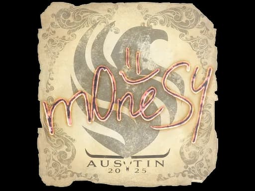 Sticker | m0NESY | Austin 2025
