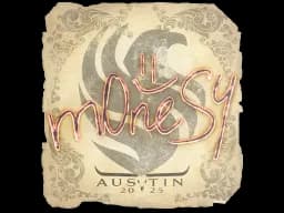 Sticker | m0NESY | Austin 2025