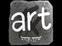 Sticker | arT (Foil) | Austin 2025