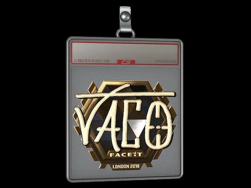 Sticker Slab | TACO (Gold) | London 2018