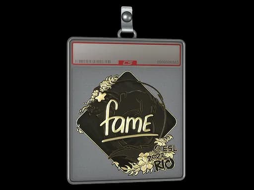 Sticker Slab | fame (Gold) | Rio 2022