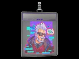 Sticker Slab | Cyber Romanov (Holo)