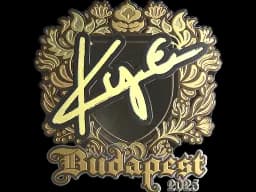 Sticker | kye (Gold) | Budapest 2025