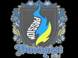 Sticker | Passion UA | Budapest 2025