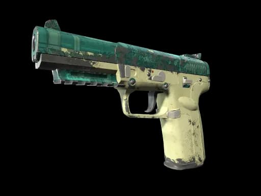 Souvenir Five-SeveN | Coolant (Well-Worn)