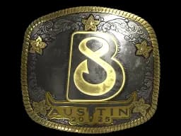 Sticker | B8 (Gold) | Austin 2025