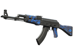StatTrak™ AK-47 | Blue Laminate (Factory New)
