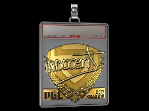 Sticker Slab | innocent (Gold) | Krakow 2017