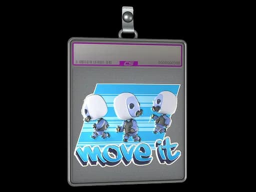 Sticker Slab | Move It (Foil)