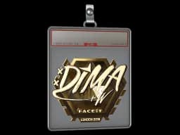 Sticker Slab | Dima (Gold) | London 2018