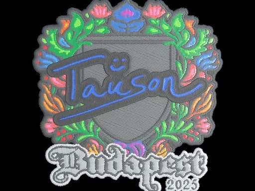 Sticker | Tauson (Embroidered) | Budapest 2025