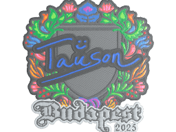 Sticker | Tauson (Embroidered) | Budapest 2025