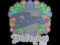 Sticker | Tauson (Embroidered) | Budapest 2025