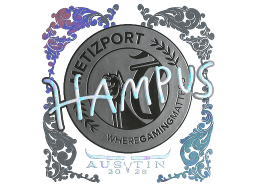Sticker | hampus (Holo) | Austin 2025