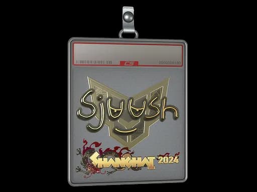 Sticker Slab | sjuush (Gold) | Shanghai 2024