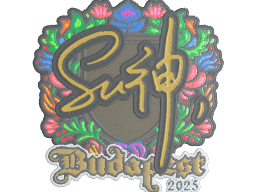 Sticker | C4LLM3SU3 (Embroidered) | Budapest 2025