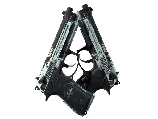 Dual Berettas | Dezastre (Well-Worn)