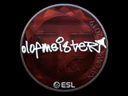 Sticker | olofmeister (Foil) | Katowice 2019