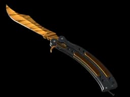 ★ Butterfly Knife | Tiger Tooth CS2 skin