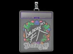 Sticker Slab | Lucaozy (Embroidered) | Budapest 2025