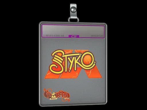 Sticker Slab | STYKO (Holo) | Paris 2023