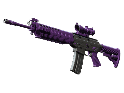 StatTrak™ SG 553 | Ultraviolet (Field-Tested)