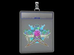 Sticker Slab | Blue Swallow